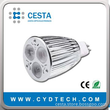 MR16 3x2W LED Spotlight 12V AC/DC